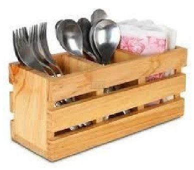 Steem Beach Pale Yellow Spoon Cutlery Holder