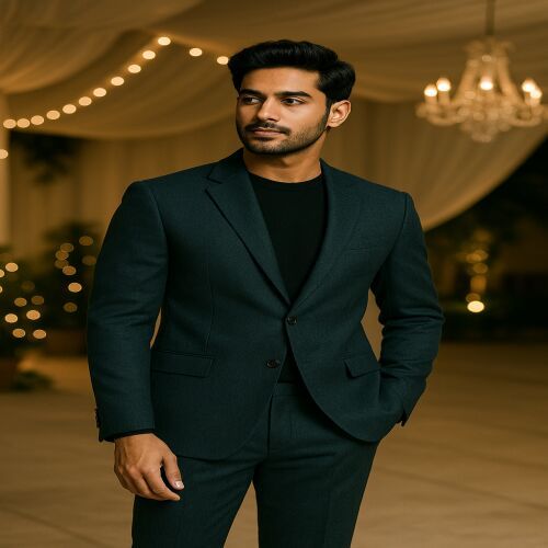 Virat-4 Polyester Suiting Fabric
