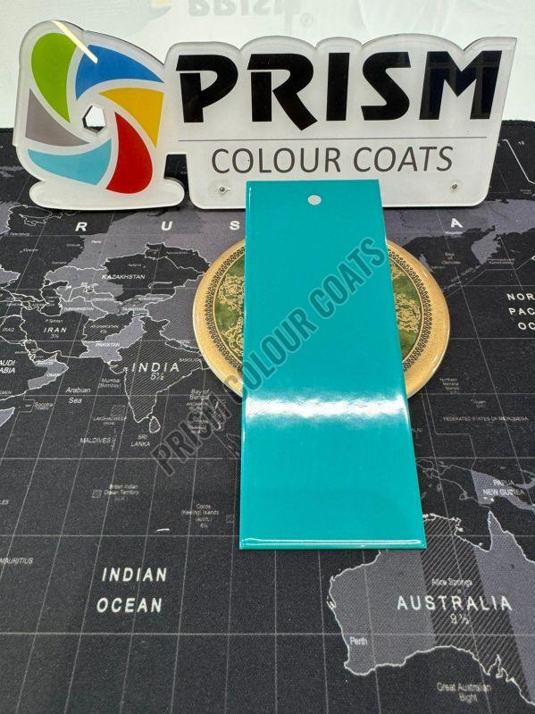 Water Blue Glossy Finish Powder Coating Powder