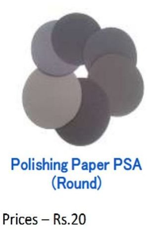 Round Polishing Paper