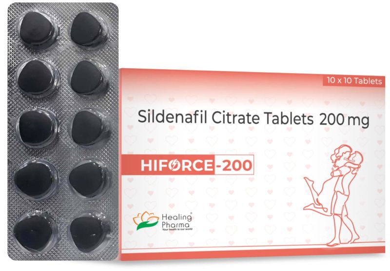 Hiforce 200 Sidenafil Citrate Tablets