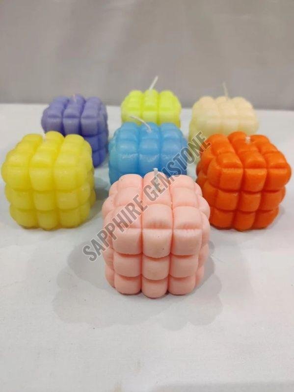 Bubble Cube Decorative Candles