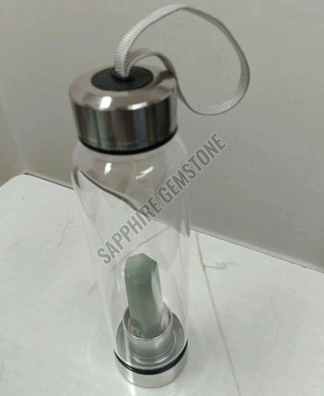 Natural Green Aventurine Gemstone Elixir Bottle