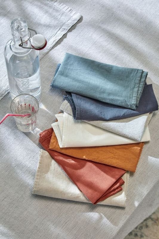 Plain Cotton Damask Dinner Napkins, For Restaurants, Hotels