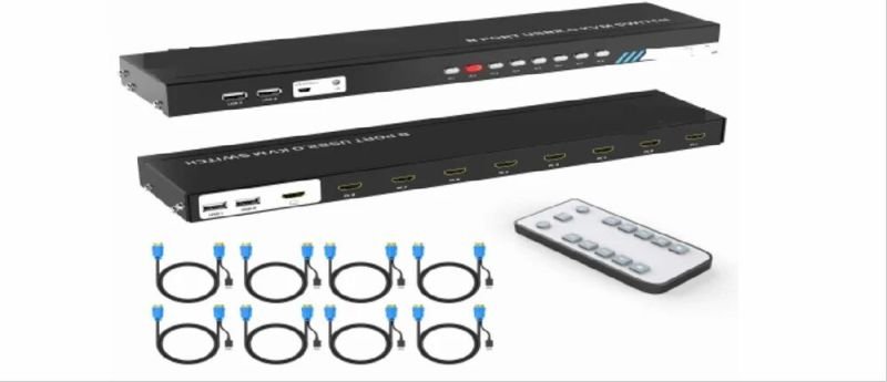 8 Port HDMI KVM Switch