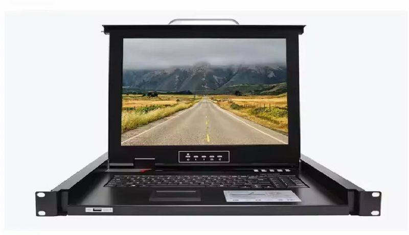 STS 19 Inch 1U 4 Port VGA KVM Switch