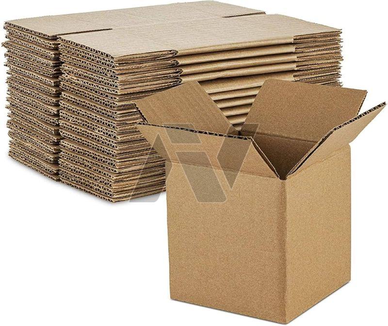 Brown Corrugated Box