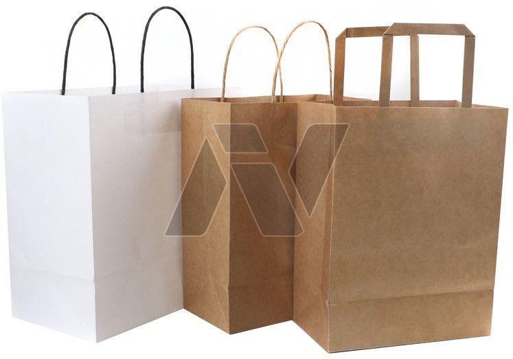 Multicolor Sos Paper Bag