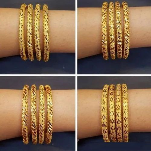 Golden Artificial Gold Bangles