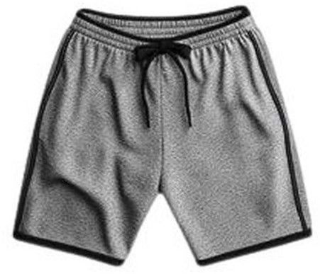 Mens Grey Sports Shorts