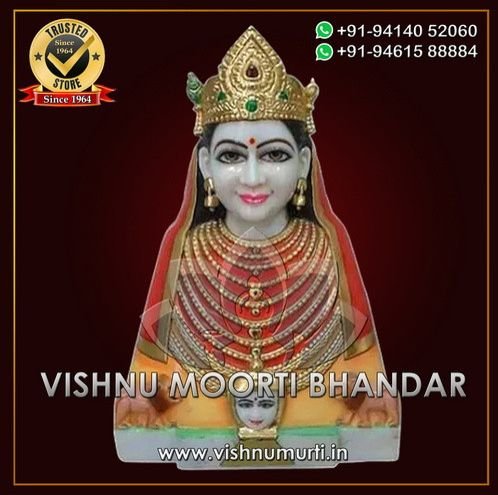 Jeen Mata Marble Statue