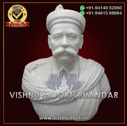 Lokmanya Bal Gangadhar Tilak Marble Statue