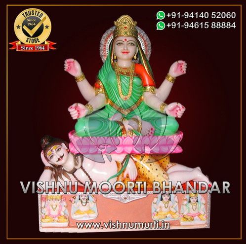 Mahamaya Mata Marble Statue