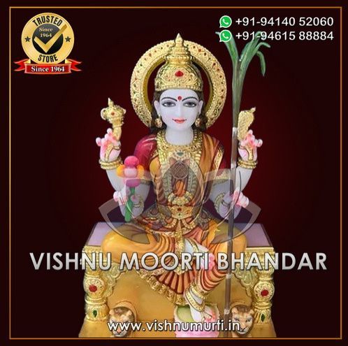 Sri Lalitha Devi Marble Statue