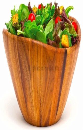 Large Wooden Salad Bowl