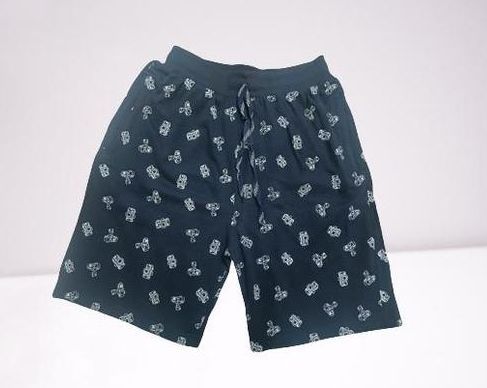 Mens Printed Cotton Shorts