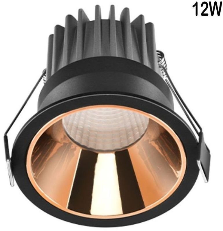 Round 12W Recess Cob LED Down Lighter