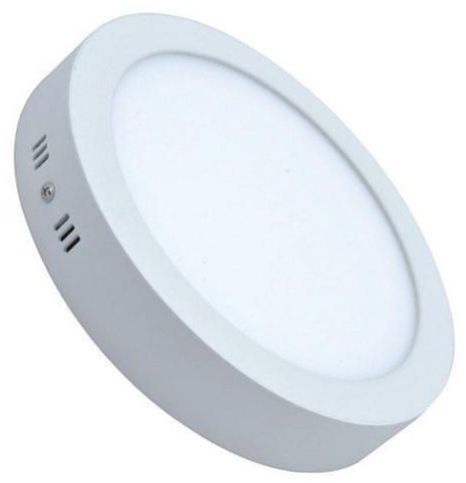 White 15W Round Surface Panel Light