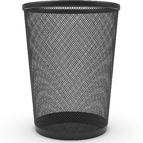 Metal Mesh Round Paper Dustbin