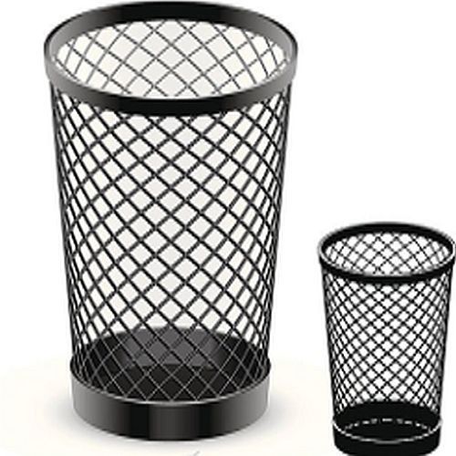Metal Mesh Waste Paper Bin