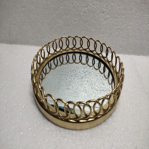 Metal Mirror Tray