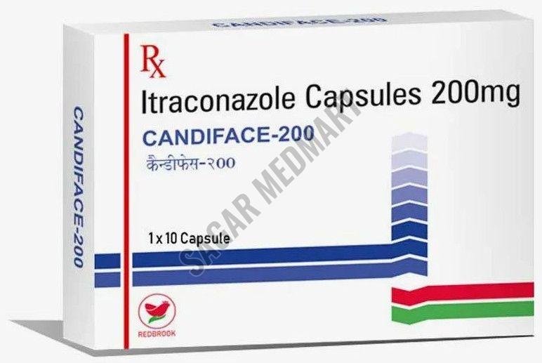 Candiface Itraconazole 200mg Capsules