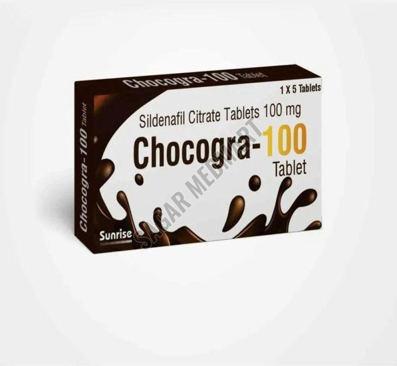 Chocogra 100 Sildenafil Tablets