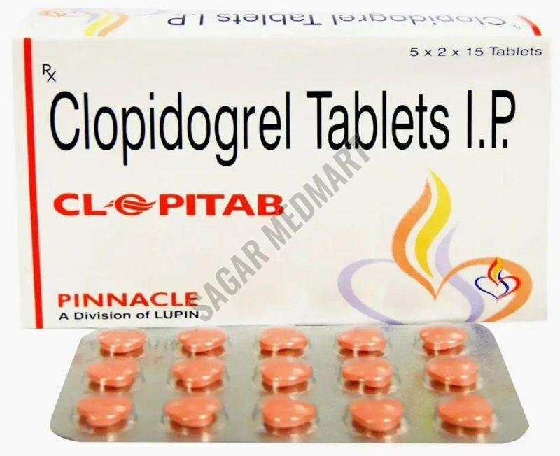 Clopidogrel (75mg) Anticoagulant And Antiplatelet Drugs