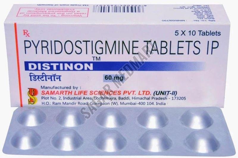 Distinon 60mg Pyridostigmine Tablets