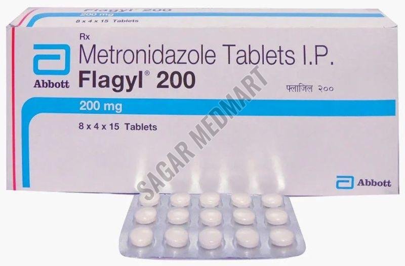 Flagyl 200mg Metronidazole Tablet