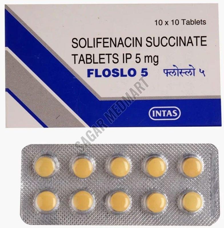 Floslo 5 Solifenacin Succinate Tablets
