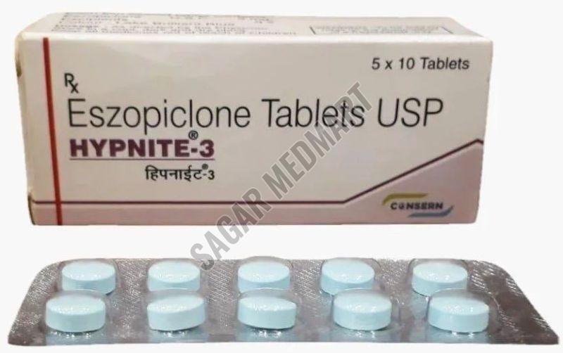 Hypnite 3mg Eszopiclone Tablets