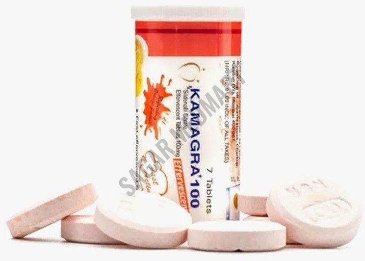 Kamagra 100 Effervescent Sildenafil Tablets