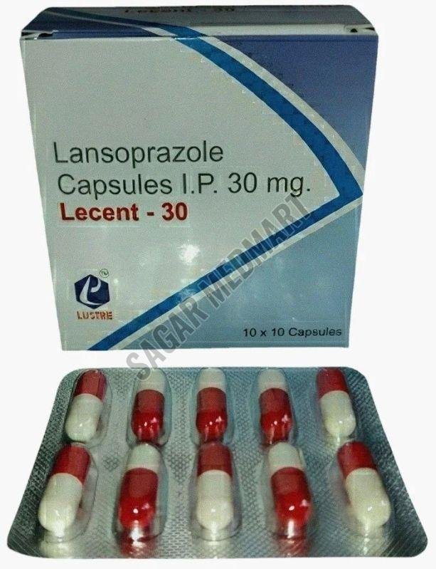 Lecent 30 Lansoprazole Usp Capsules