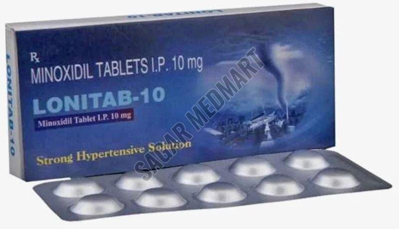 Lonitab 10mg Minoxidil Tablet