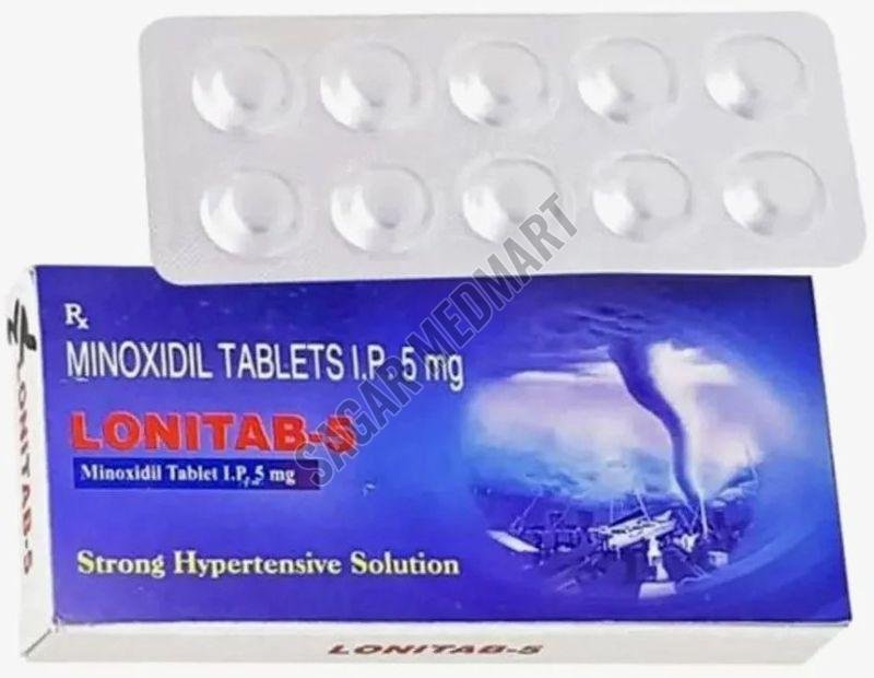 Lonitab 5mg Minoxidil Tablet