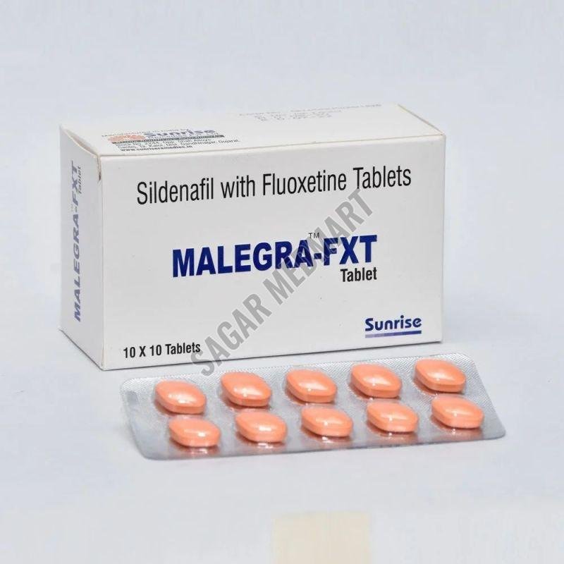 Malegra Fxt Sildenafil Fluoxetine Tablet