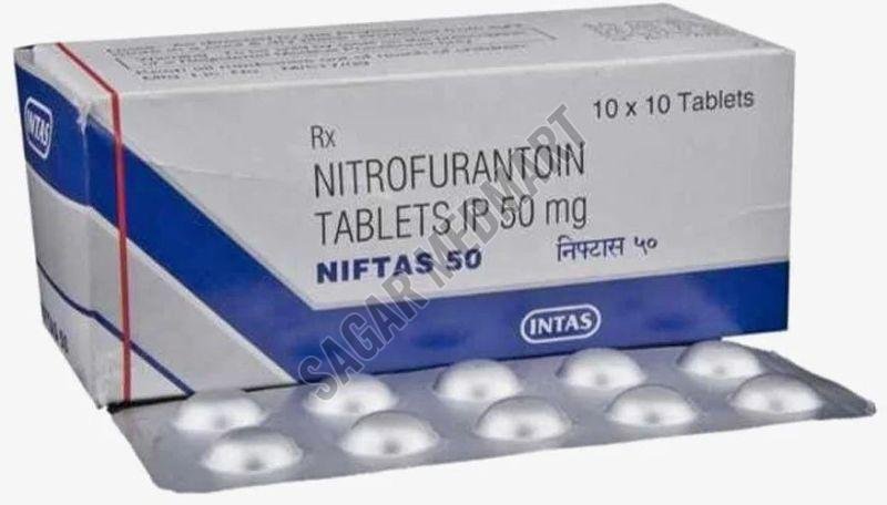 Niftas 50mg Nitrofurantoin Tablets