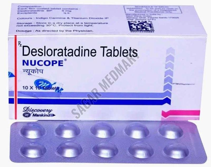 Nucope 5mg Desloratadine Tablets
