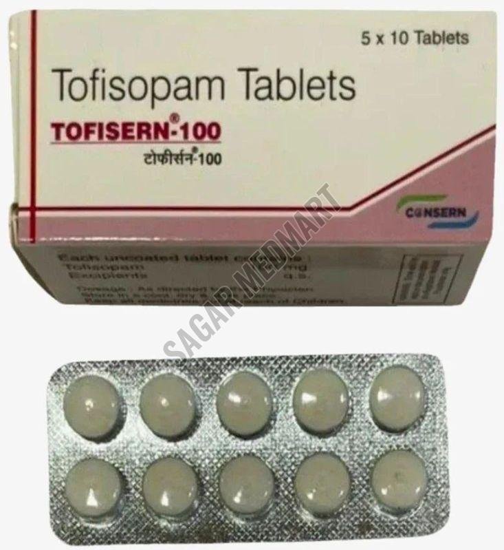 Tofisern 100mg Tofisopam Tablets