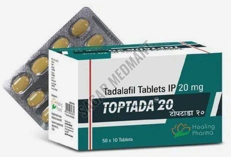Toptada 20mg Tadalafil Tablets