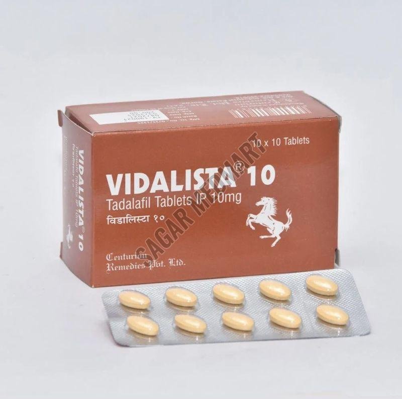 Vidalista 10mg Tadalafil Tablets