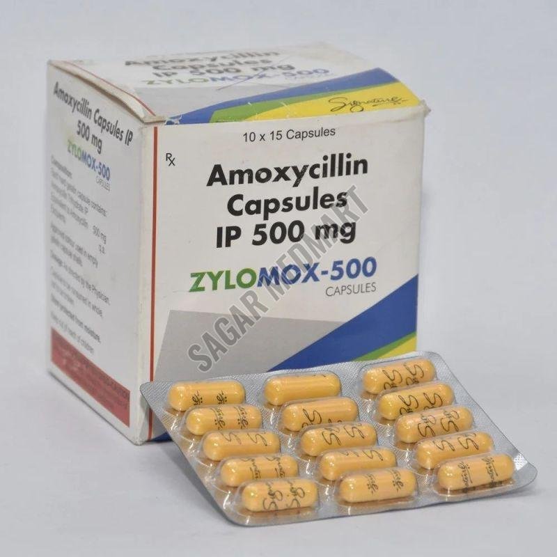 Zylomox Amoxycillin 500mg Capsules