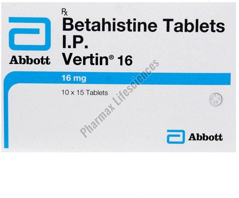Vertin 16mg Tablets