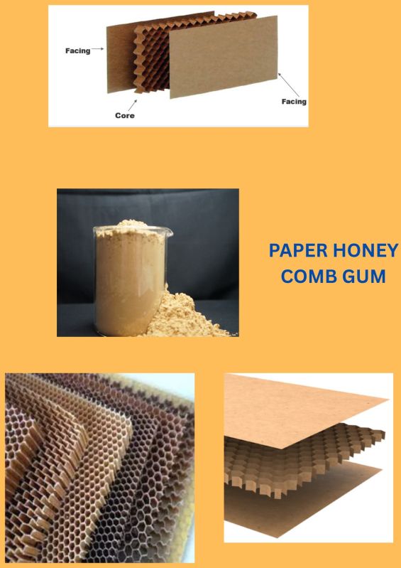 Paper Honeycomb Gum Powder