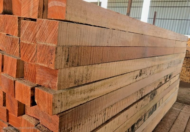 Rectangular Sal Wood Plank