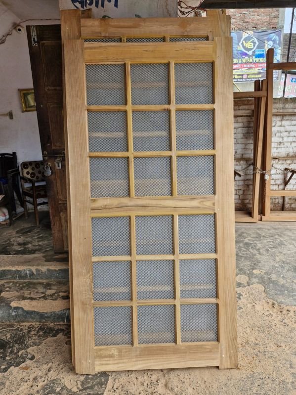Teak Wood Jali Door