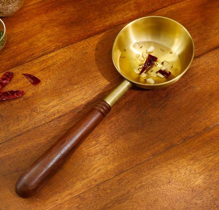 Brass Tadka Pan