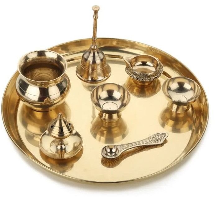 Pooja Thali (Plain)