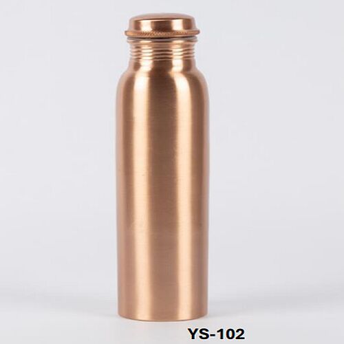 Plain Copper Water Bottle